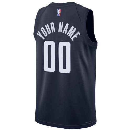 Washington Wizards Jordan Brand Unisex 2024/25 Custom Swingman Jersey - Statement Edition - Navy Washington Wizards Jordan Brand Unisex 2024/25 Custom Swingman Jersey - Statement Edition - Navy