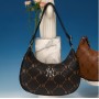 Dia MONOGRAM PU Embo L-Hobo Bag NEW YORK YANKEES Dia MONOGRAM PU Embo L-Hobo Bag NEW YORK YANKEES