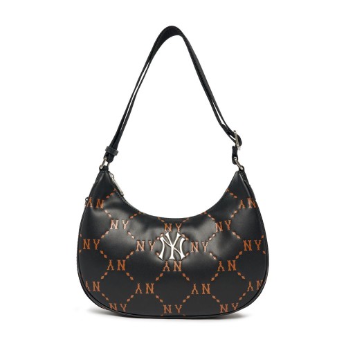 Dia MONOGRAM PU Embo L-Hobo Bag NEW YORK YANKEES Dia MONOGRAM PU Embo L-Hobo Bag NEW YORK YANKEES