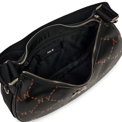 Dia MONOGRAM PU Embo L-Hobo Bag NEW YORK YANKEES Dia MONOGRAM PU Embo L-Hobo Bag NEW YORK YANKEES
