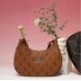 Dia MONOGRAM PU Embo L-Hobo Bag BOSTON REDSOX Dia MONOGRAM PU Embo L-Hobo Bag BOSTON REDSOX