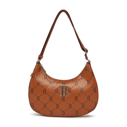 Dia MONOGRAM PU Embo L-Hobo Bag BOSTON REDSOX Dia MONOGRAM PU Embo L-Hobo Bag BOSTON REDSOX