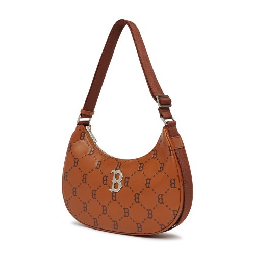 Dia MONOGRAM PU Embo L-Hobo Bag BOSTON REDSOX Dia MONOGRAM PU Embo L-Hobo Bag BOSTON REDSOX