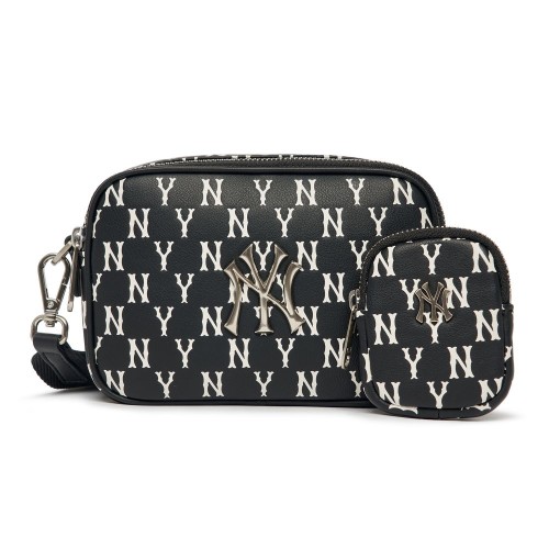 CLASSIC MONOGRAM PU EMBO MINI CROSS BAG NEW YORK YANKEES CLASSIC MONOGRAM PU EMBO MINI CROSS BAG NEW YORK YANKEES