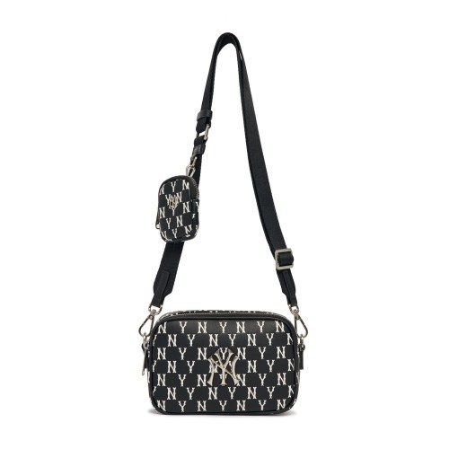 CLASSIC MONOGRAM PU EMBO MINI CROSS BAG NEW YORK YANKEES CLASSIC MONOGRAM PU EMBO MINI CROSS BAG NEW YORK YANKEES