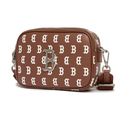 CLASSIC MONOGRAM PU EMBO MINI CROSS BAG BOSTON RED SOX CLASSIC MONOGRAM PU EMBO MINI CROSS BAG BOSTON RED SOX