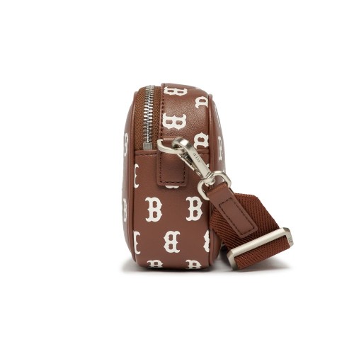 CLASSIC MONOGRAM PU EMBO MINI CROSS BAG BOSTON RED SOX CLASSIC MONOGRAM PU EMBO MINI CROSS BAG BOSTON RED SOX