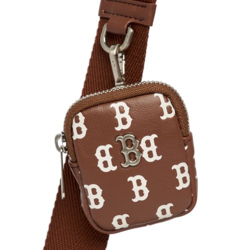 CLASSIC MONOGRAM PU EMBO MINI CROSS BAG BOSTON RED SOX CLASSIC MONOGRAM PU EMBO MINI CROSS BAG BOSTON RED SOX