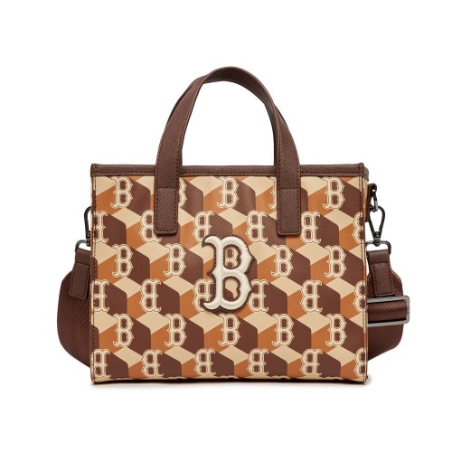 CUBE MONOGRAM S-TOTE BAG BOSTON RED SOX CUBE MONOGRAM S-TOTE BAG BOSTON RED SOX