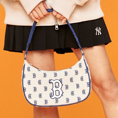 Monogram Jacquard Shoulder Bag BOSTON RED SOX Monogram Jacquard Shoulder Bag BOSTON RED SOX
