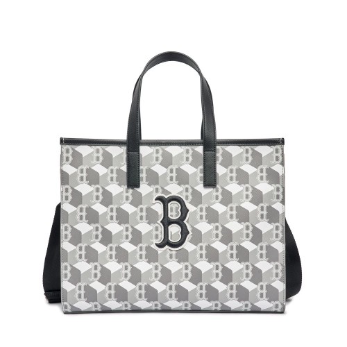 Cube MONOGRAM M-Tote Bag Boston Red Sox Cube MONOGRAM M-Tote Bag Boston Red Sox