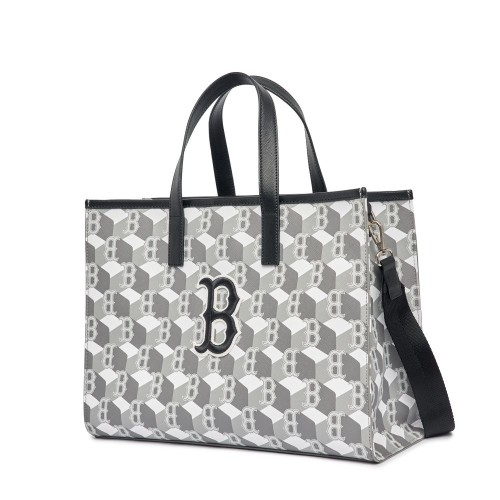 Cube MONOGRAM M-Tote Bag Boston Red Sox Cube MONOGRAM M-Tote Bag Boston Red Sox