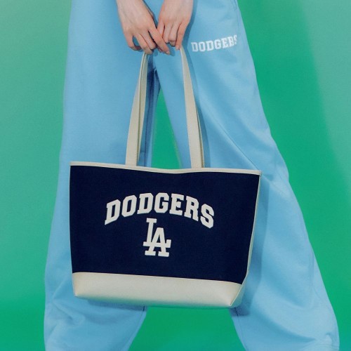 Varsity Basic Canvas L-Tote Bag Los Angeles Dodgers Varsity Basic Canvas L-Tote Bag Los Angeles Dodgers