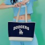 Varsity Basic Canvas L-Tote Bag Los Angeles Dodgers Varsity Basic Canvas L-Tote Bag Los Angeles Dodgers