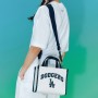 Varsity Basic Canvas S-Tote Bag Los Angeles Dodgers Varsity Basic Canvas S-Tote Bag Los Angeles Dodgers