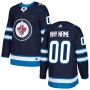 Winnipeg Jets adidas Authentic Custom Jersey - Navy Winnipeg Jets adidas Authentic Custom Jersey - Navy