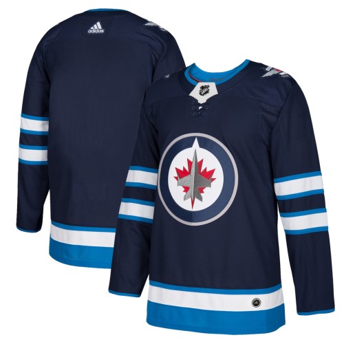 Winnipeg Jets adidas Home Authentic Blank Jersey - Navy Winnipeg Jets adidas Home Authentic Blank Jersey - Navy