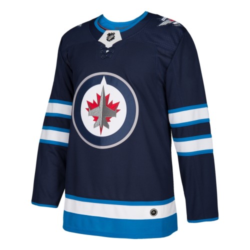 Winnipeg Jets adidas Home Authentic Blank Jersey - Navy Winnipeg Jets adidas Home Authentic Blank Jersey - Navy