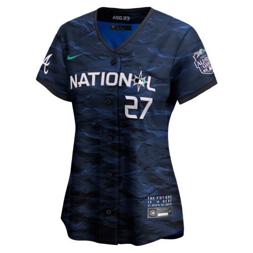 Austin Riley National League Nike Women's 2023 MLB All-Star Game Limited Player Jersey - Royal Austin Riley National League Nike Women's 2023 MLB All-Star Game Limited Player Jersey - Royal