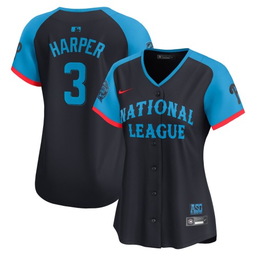 Bryce Harper National League Nike Women's 2024 MLB All-Star Game Limited Player Jersey - Navy Bryce Harper National League Nike Women's 2024 MLB All-Star Game Limited Player Jersey - Navy
