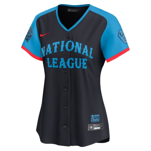 Christian Yelich National League Nike Women's 2024 MLB All-Star Game Limited Player Jersey - Navy Christian Yelich National League Nike Women's 2024 MLB All-Star Game Limited Player Jersey - Navy