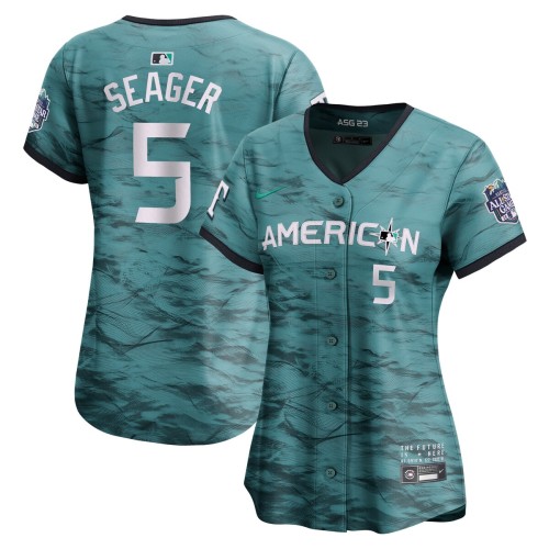 Corey Seager American League Nike Women's 2023 MLB All-Star Game Limited Player Jersey - Teal Corey Seager American League Nike Women's 2023 MLB All-Star Game Limited Player Jersey - Teal