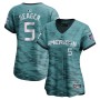 Corey Seager American League Nike Women's 2023 MLB All-Star Game Limited Player Jersey - Teal Corey Seager American League Nike Women's 2023 MLB All-Star Game Limited Player Jersey - Teal