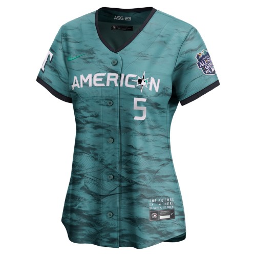 Corey Seager American League Nike Women's 2023 MLB All-Star Game Limited Player Jersey - Teal Corey Seager American League Nike Women's 2023 MLB All-Star Game Limited Player Jersey - Teal