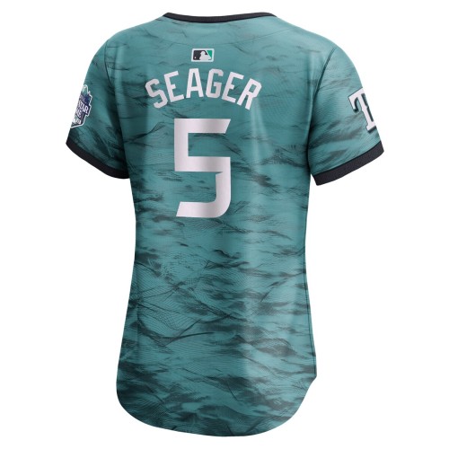Corey Seager American League Nike Women's 2023 MLB All-Star Game Limited Player Jersey - Teal Corey Seager American League Nike Women's 2023 MLB All-Star Game Limited Player Jersey - Teal