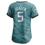 Corey Seager American League Nike Women's 2023 MLB All-Star Game Limited Player Jersey - Teal Corey Seager American League Nike Women's 2023 MLB All-Star Game Limited Player Jersey - Teal