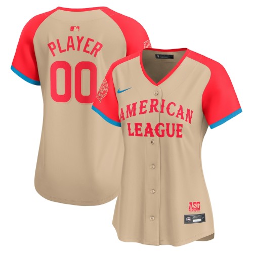 American League Nike Women's 2024 MLB All-Star Game Limited Pick-A-Player Jersey - Cream American League Nike Women's 2024 MLB All-Star Game Limited Pick-A-Player Jersey - Cream