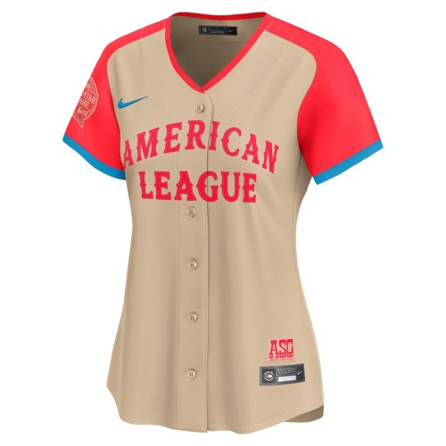 American League Nike Women's 2024 MLB All-Star Game Limited Pick-A-Player Jersey - Cream American League Nike Women's 2024 MLB All-Star Game Limited Pick-A-Player Jersey - Cream