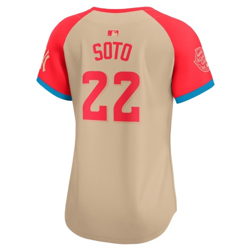Juan Soto American League Nike Women's 2024 MLB All-Star Game Limited Player Jersey - Cream Juan Soto American League Nike Women's 2024 MLB All-Star Game Limited Player Jersey - Cream