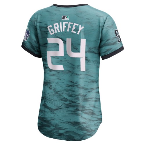 Ken Griffey Jr. American League Nike Women's 2023 MLB All-Star Game Limited Player Jersey - Teal Ken Griffey Jr. American League Nike Women's 2023 MLB All-Star Game Limited Player Jersey - Teal