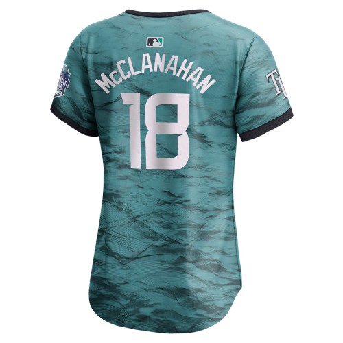 Shane McClanahan American League Nike Women's 2023 MLB All-Star Game Limited Player Jersey - Teal Shane McClanahan American League Nike Women's 2023 MLB All-Star Game Limited Player Jersey - Teal