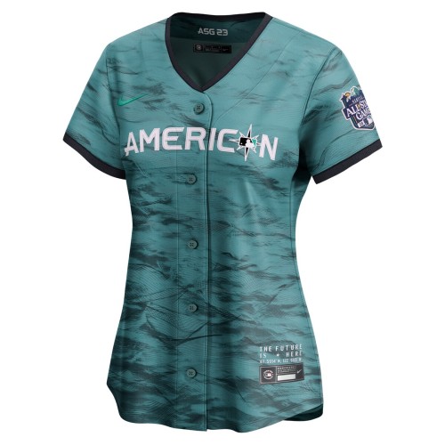 American League Nike Women's 2023 MLB All-Star Game Limited Jersey - Teal American League Nike Women's 2023 MLB All-Star Game Limited Jersey - Teal