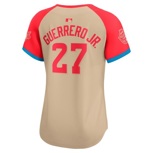 Vladimir Guerrero Jr. American League Nike Women's 2024 MLB All-Star Game Limited Player Jersey - Cream Vladimir Guerrero Jr. American League Nike Women's 2024 MLB All-Star Game Limited Player Jersey - Cream