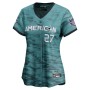 Vladimir Guerrero Jr. American League Nike Women's 2023 MLB All-Star Game Limited Player Jersey - Teal Vladimir Guerrero Jr. American League Nike Women's 2023 MLB All-Star Game Limited Player Jersey - Teal
