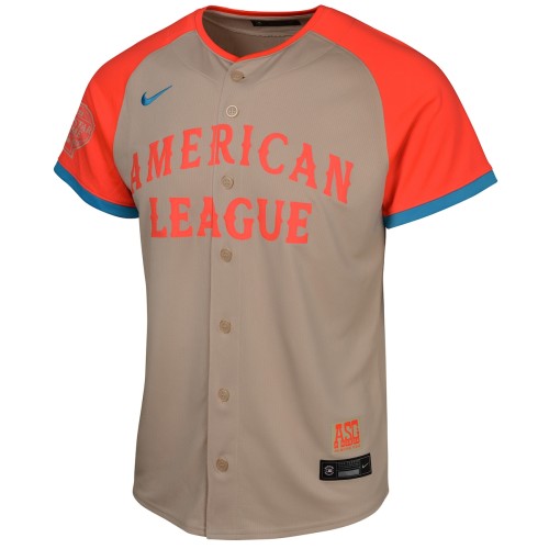 American League Nike Youth 2024 MLB All-Star Game Limited Jersey - Cream American League Nike Youth 2024 MLB All-Star Game Limited Jersey - Cream