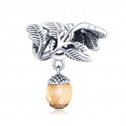 Lucky Pine Cone Dangle Charm