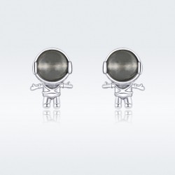 Astronaut Stud Earrings