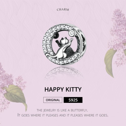 Happy Kitty Charm