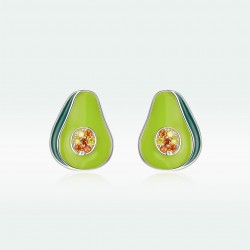 Avocado Stud Earrings