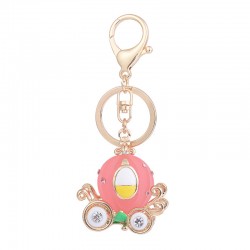 Cute Carriage Keychain Bag Charm