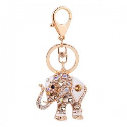 Lovely Elephant Keychain Bag Charm