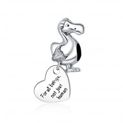 Dodo With Heart Charm