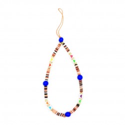 Beaded Phone Charm Love Theme Beads