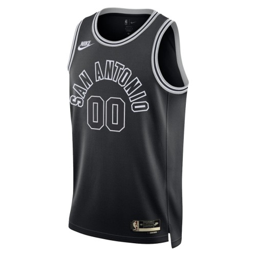 San Antonio Spurs Nike Unisex 2022/23 Custom Swingman Jersey - Classic Edition - Black San Antonio Spurs Nike Unisex 2022/23 Custom Swingman Jersey - Classic Edition - Black