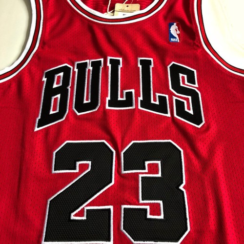 Men's Chicago Bulls Michael Jordan #23 Throwback Red 1997-98 Hardwood Classics Player Jersey Men's Chicago Bulls Michael Jordan #23 Throwback Red 1997-98 Hardwood Classics Player Jersey
