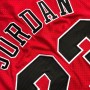 Men's Chicago Bulls Michael Jordan #23 Throwback Red 1997-98 Hardwood Classics Player Jersey Men's Chicago Bulls Michael Jordan #23 Throwback Red 1997-98 Hardwood Classics Player Jersey